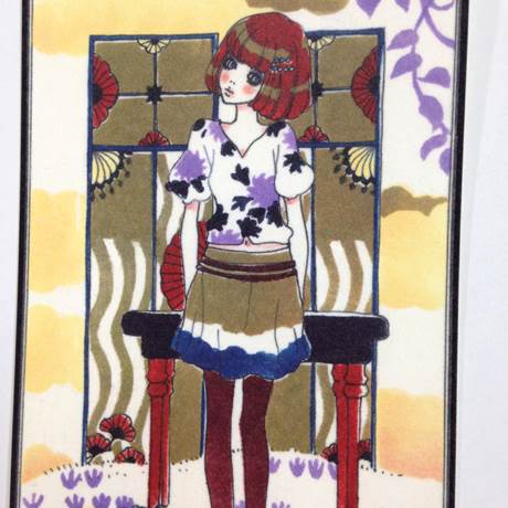 安野モヨコ collection cards MODERN GIRLS I ステーショナリー コルク 