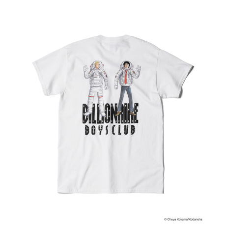 BILLIONAIRE BOYS CLUB x 宇宙兄弟T-SHIRT_002 ホワイト [LANDS ON ZOZOTOWN]