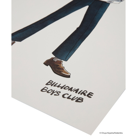 BILLIONAIRE BOYS CLUB x 宇宙兄弟POSTER_001 [LANDS ON