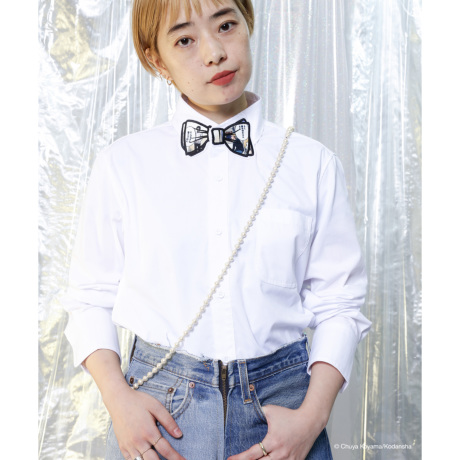 BEAMS - 【新品♡未使用】SUPERTHANKS 蝶ネクタイワッペンシャツ