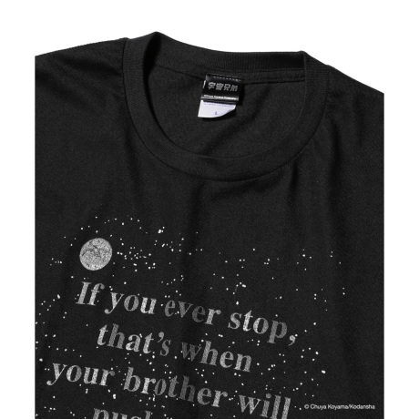 SPACE BROTHERS x ZOZOTOWN T-SHIRT ブラック/ネイビー [LANDS ON 