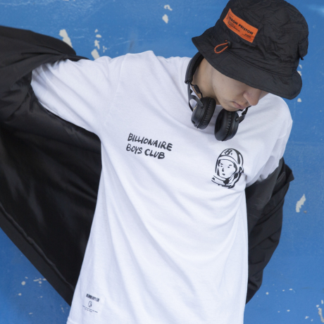 BILLIONAIRE BOYS CLUB x 宇宙兄弟 L/S T-SHIRT(2021Ver.)ホワイト